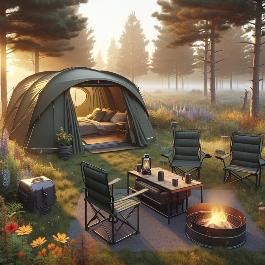 Gør din campingoplevelse behagelig med de rette campingmøbler